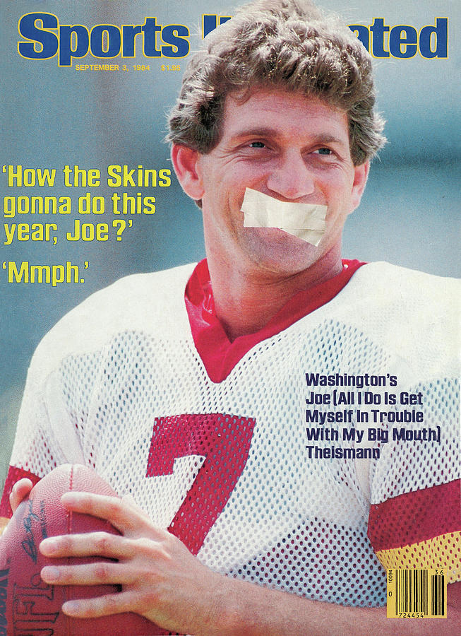 Washingtons Joe All I Do Is Get Myself In Trouble With My Sports Illustrated Cover Photograph by Sports Illustrated
