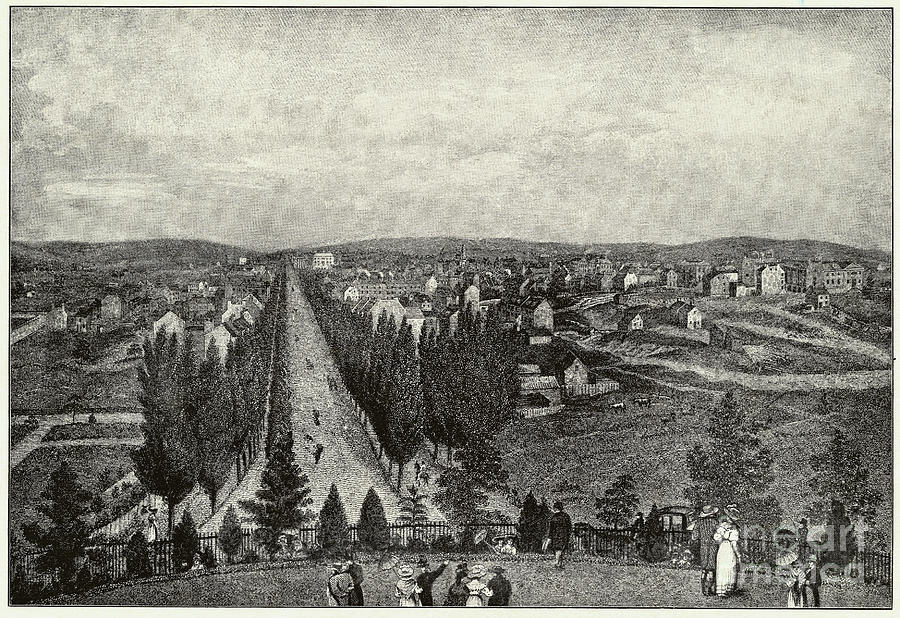 Washingtons Pennsylvania Avenue In 1834 Photograph by Bettmann Washingtons Pennsylvania Avenue In 1834 Photograph by Bettmann