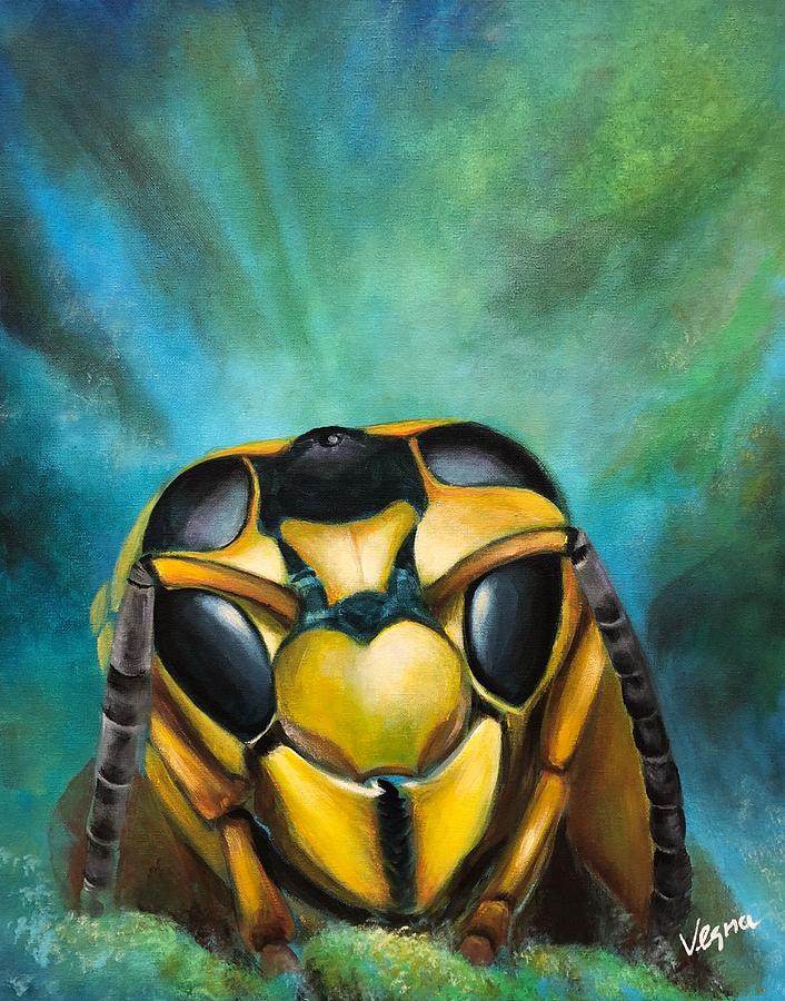 Wasp World Painting