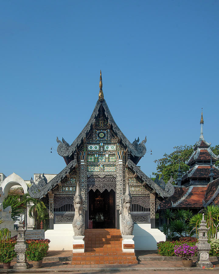 Wat Chedi Luang Venerable Acharn Mun Bhuridatto Wihan DTHCM0058 Photograph by Gerry Gantt