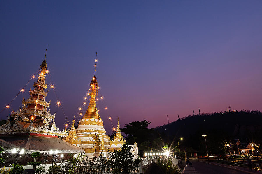 Wat Chong Kham And Wat Chong Klang Photograph by Nobythai