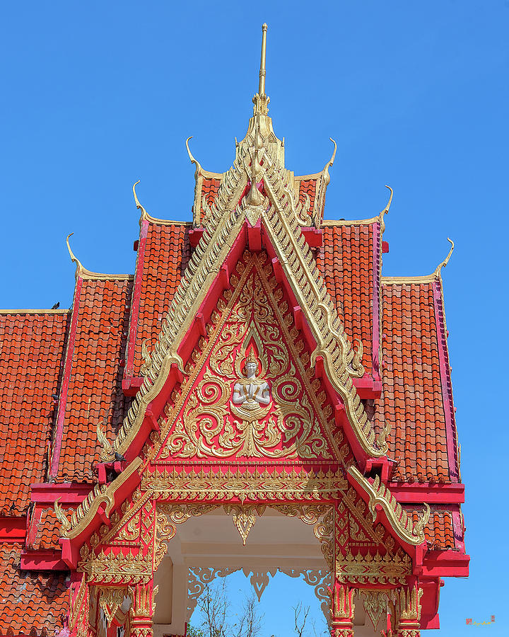 Wat Kanthararom Meru or Crematorium Gable DTHSSK0063 Photograph by Gerry Gantt