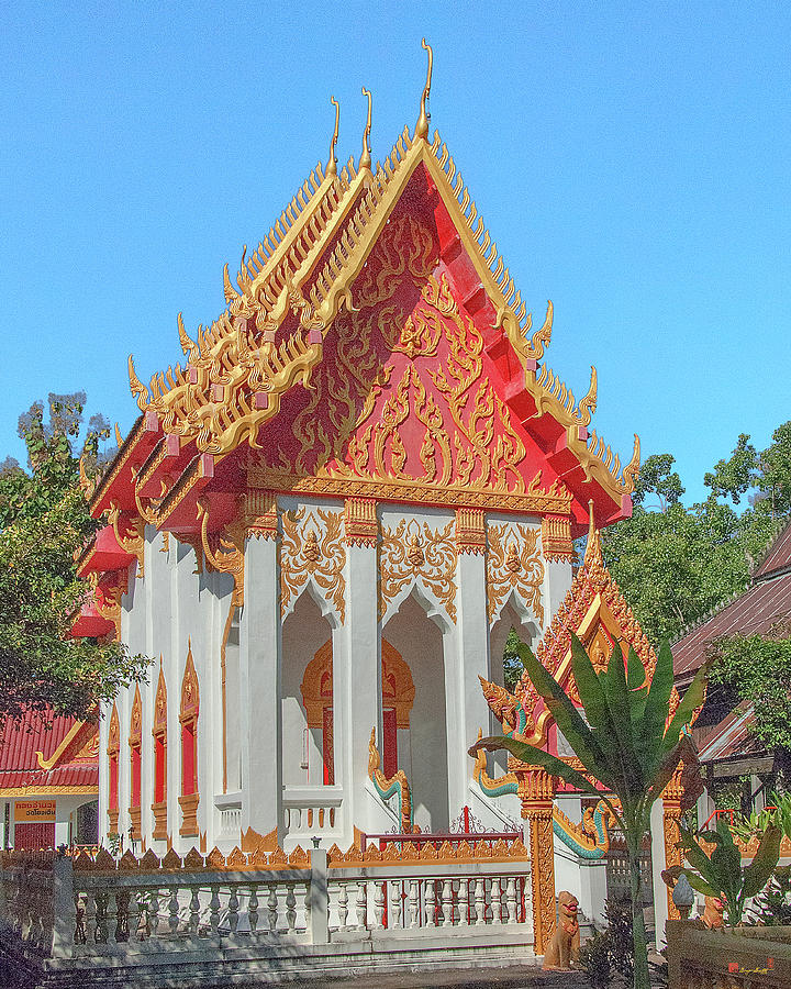Wat Khong Chiam Ubosot DTHU085 Photograph by Gerry Gantt