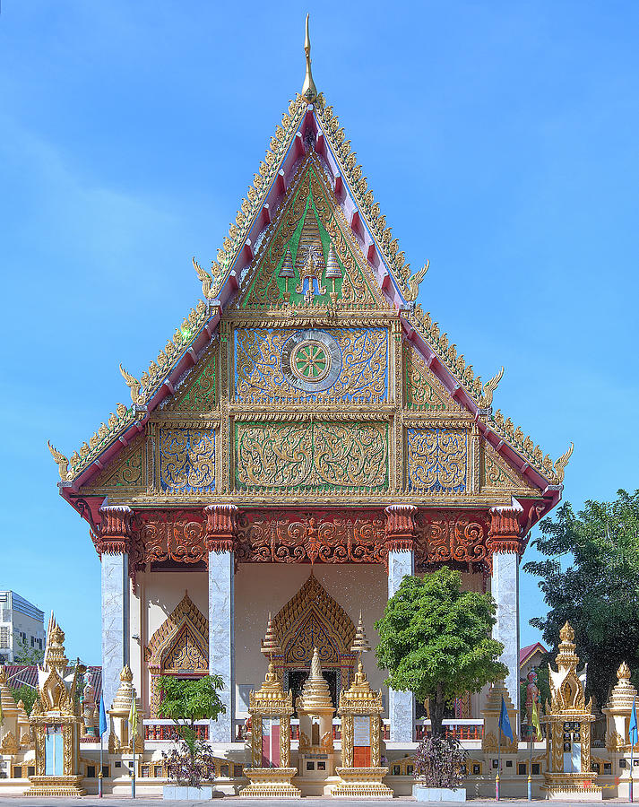 Wat Liab Phra Ubosot DTHU0743 Photograph by Gerry Gantt