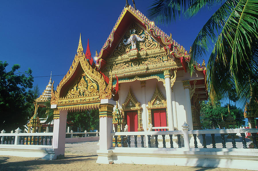 Wat Na Pralan Temple Photograph by Otto Stadler