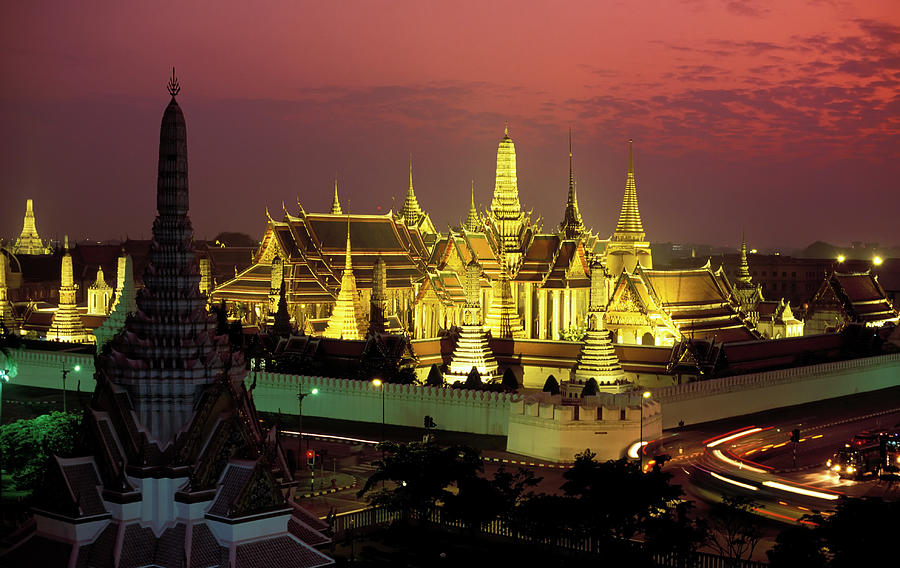 Wat Phra Kaeo Bangkok Thailand Photograph by Laughingmango