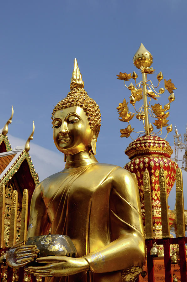 Wat Phrathat Doi Suthep In Thailand Photograph by Pinkforest