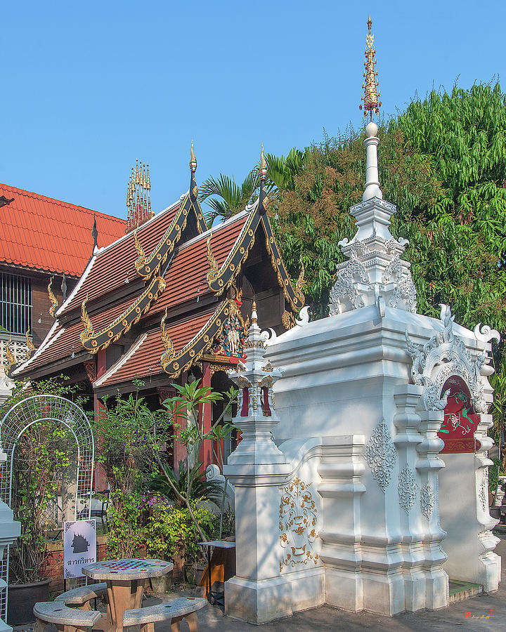 Wat Puack Chang Merit Pavilion DTHCM2523 Photograph by Gerry Gantt