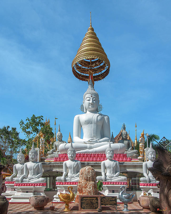Wat Tai Phra Chao Yai Ong Tue Phra That Thammakkh Satup DTHU0799 Photograph by Gerry Gantt