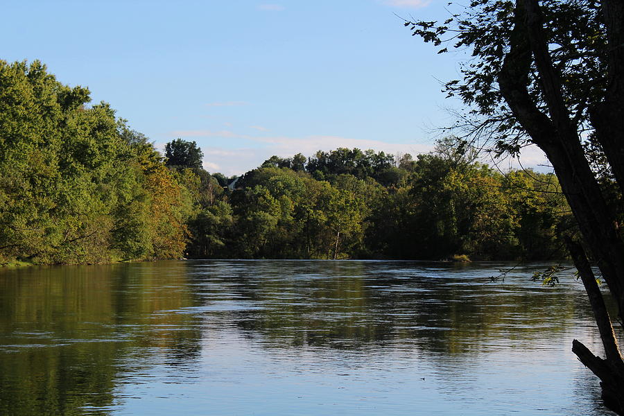 Watauga River from Meridith Farm Photograph by Cynthia Clark