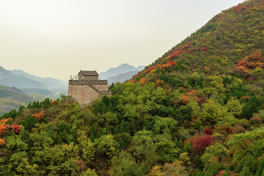 Watch Tower, Great Wall of China Photograph by Aashish Vaidya