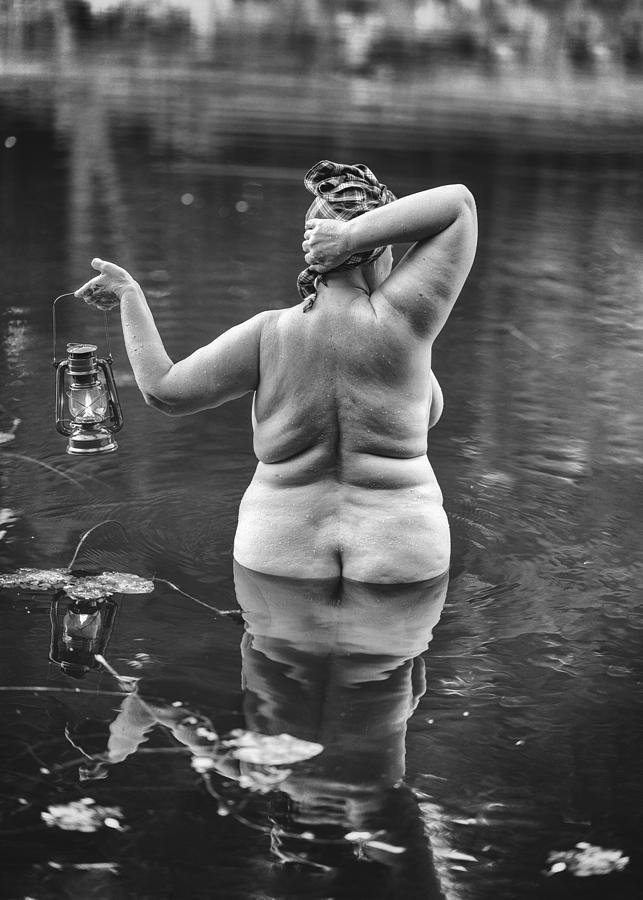 Water Bath Photograph by Normunds Kaprano