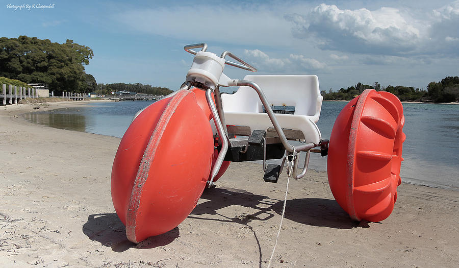 beach water bike