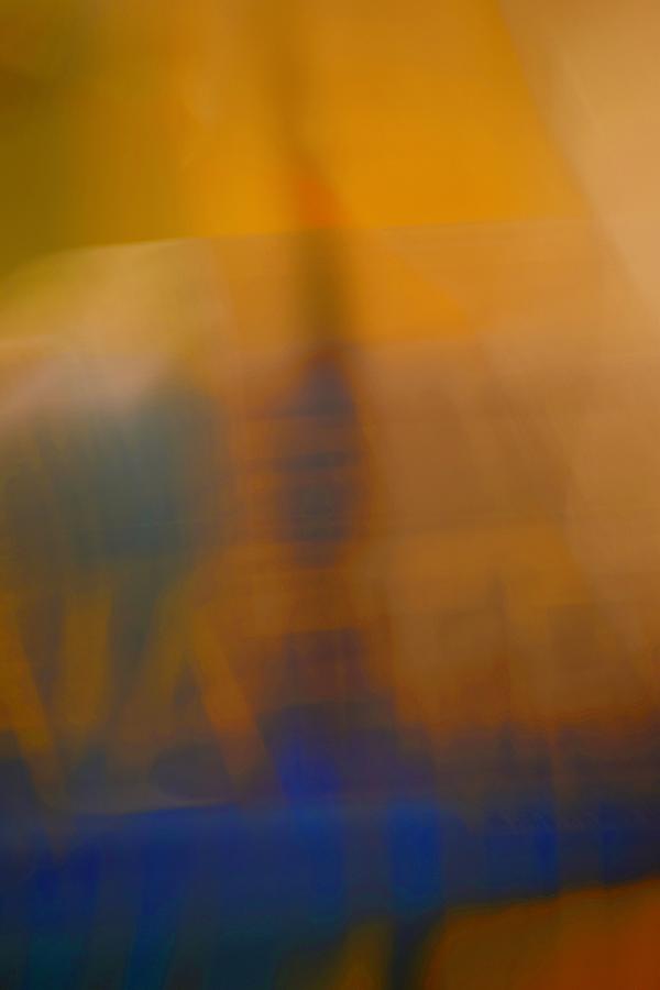 Water Bottle Abstract Photograph by Debra Grace Addison
