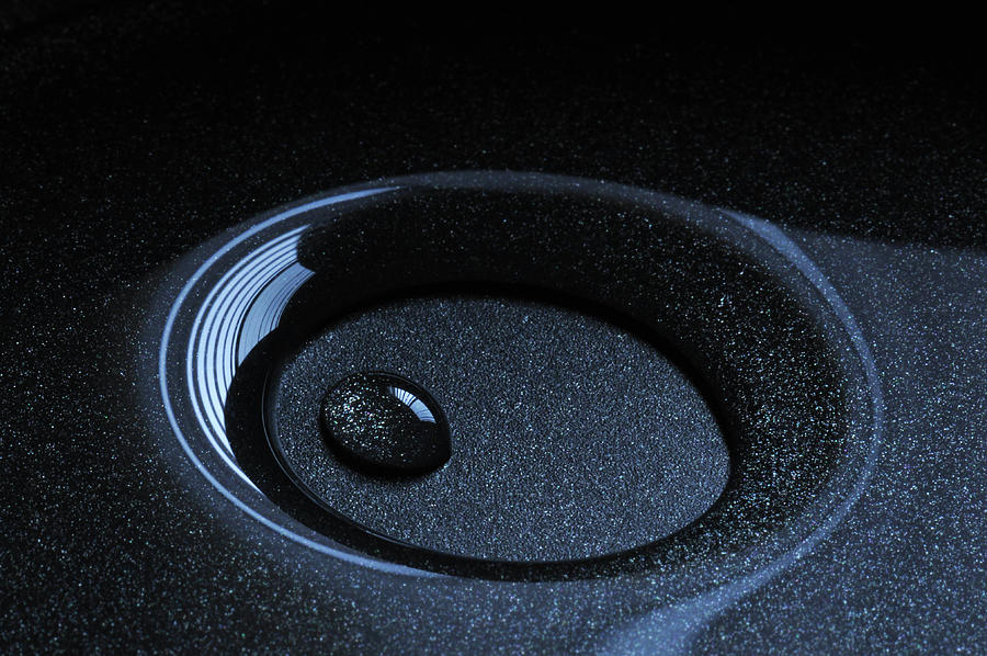 Water Drop In Frying Pan N7891 Photograph by All Copyrights Reserved By Harris Hui
