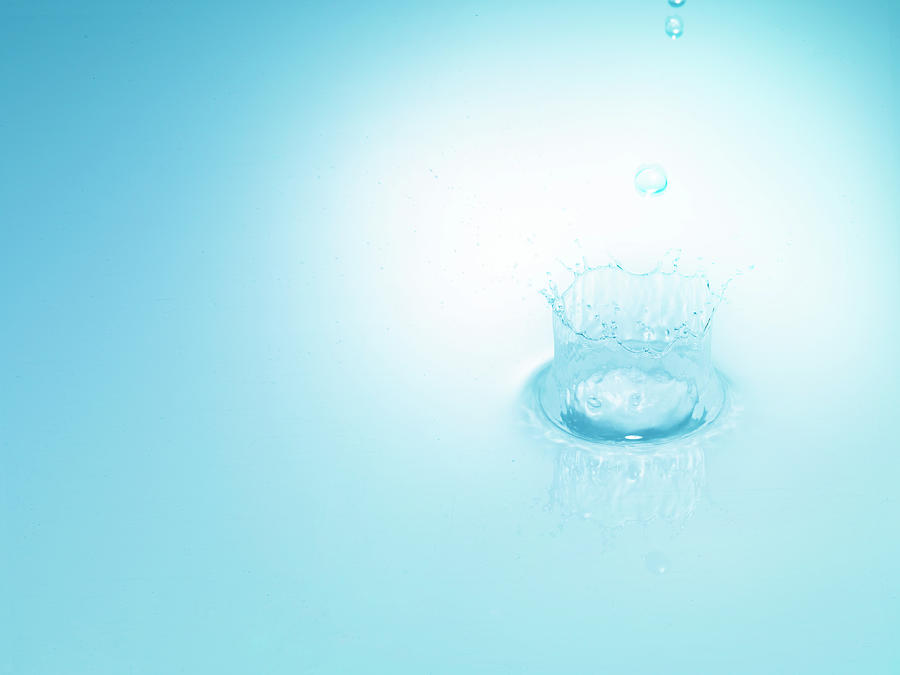 Water Drop Photograph by Lumina Imaging