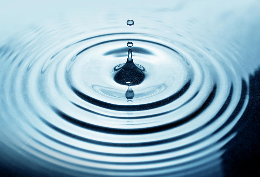Water Drop Photograph by Tsuji
