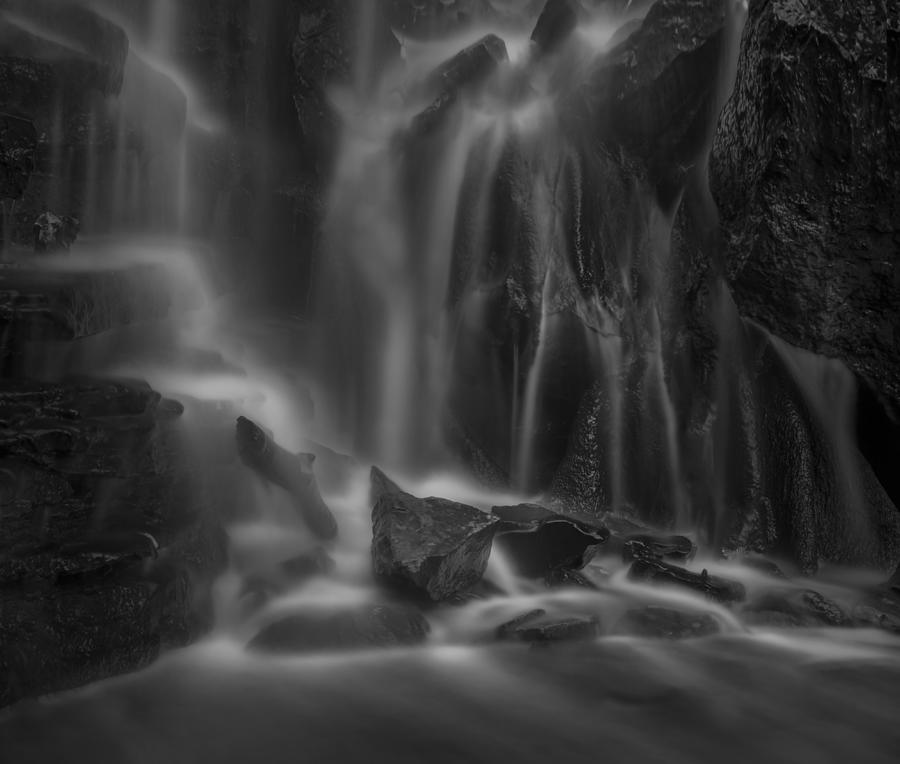 Water Fall Photograph by Guoji