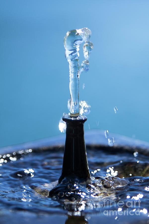 Water Fountain With Water Stream Photograph by Cristina Pedrazzini/science Photo Library