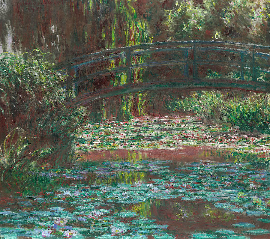 Water Lily Pond, 1900 Painting by Claude Monet