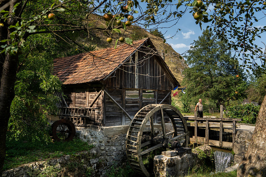 Water-mill Photograph by Melinda Borza