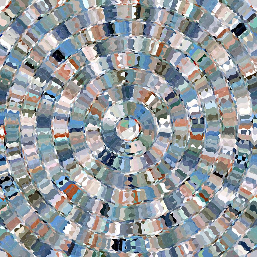 Water Mosaic Digital Art by David Manlove