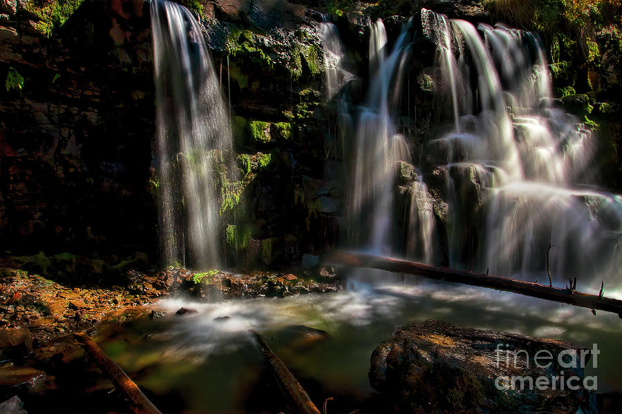 Waterfall Photograph - Water Music by Jim Garrison