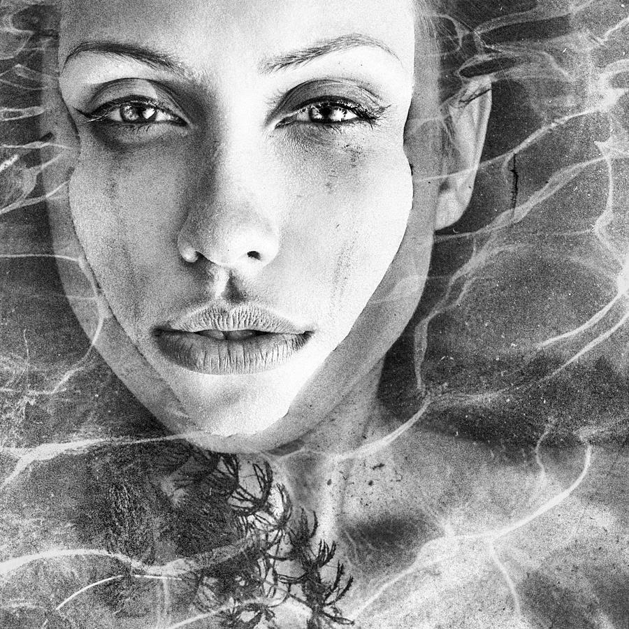 Black And White Photograph - Water Nymph by Vadim Fedotov (vadius)