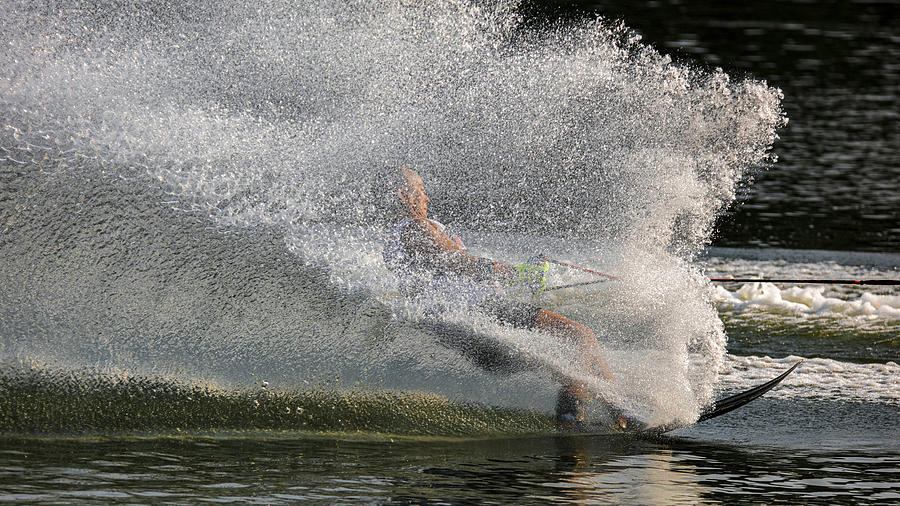 Water-ski 03 Photograph by Shin Woo Ryu