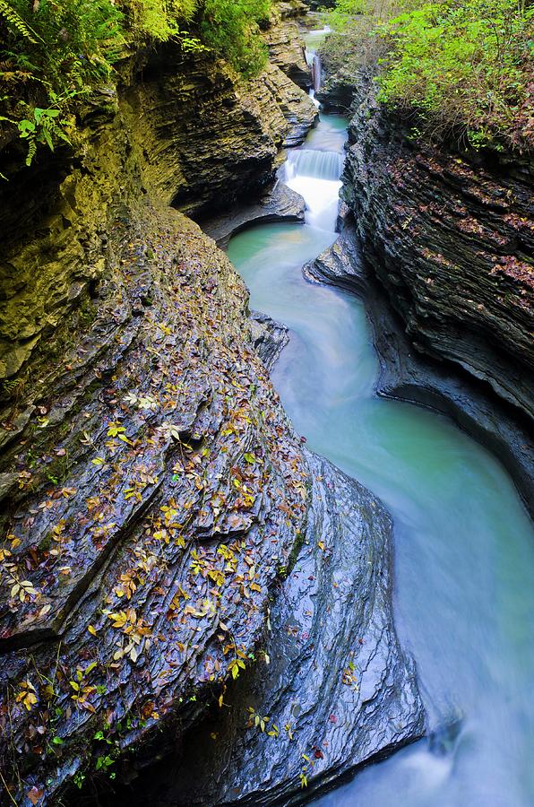 Water Stream Through Rocks Photograph by Www.ferpectshotz.com