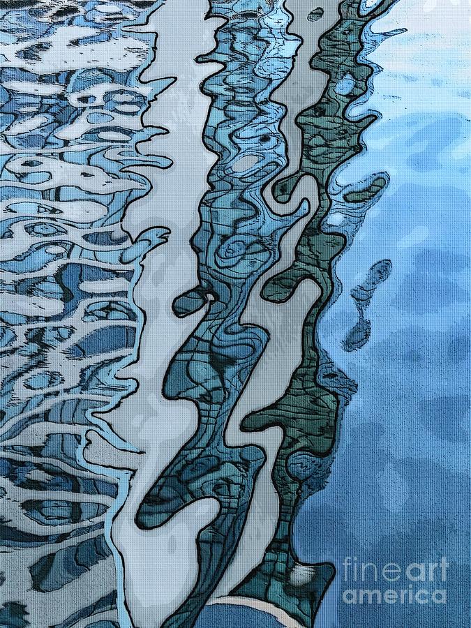 Water Tapestry Digital Art by Diana Rajala