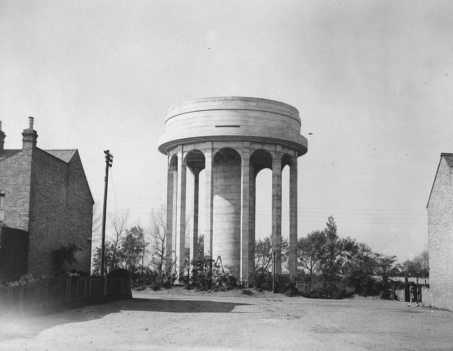 Water Tower Photograph by Fox Photos