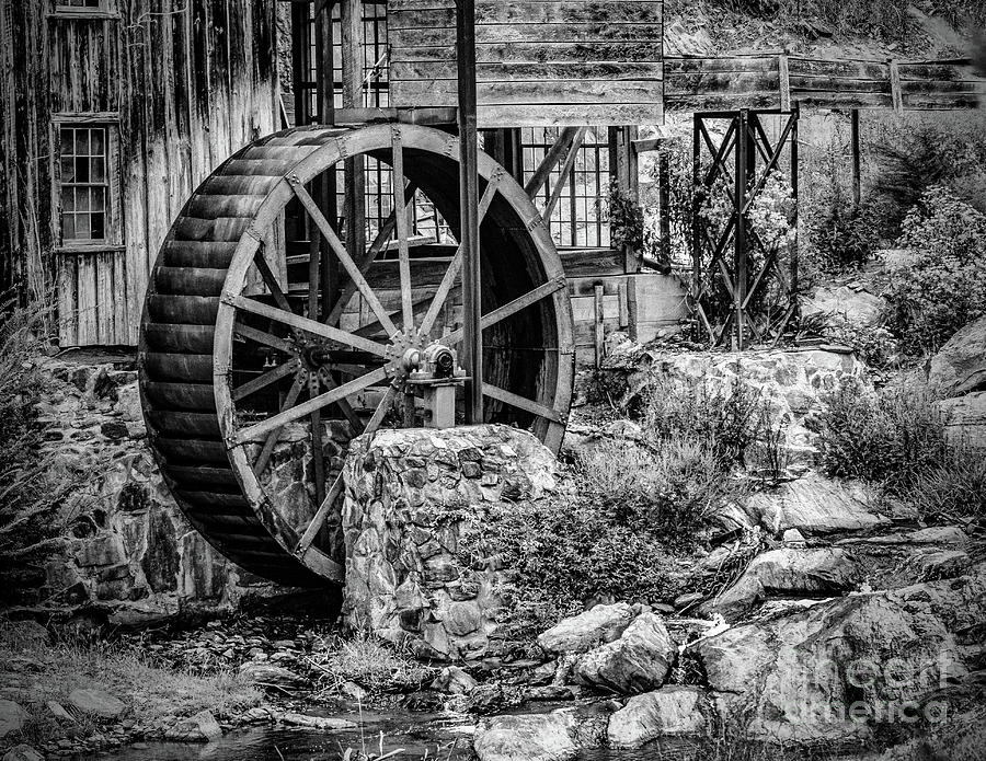 Water Wheel in Georgia Photograph by Nick Zelinsky Jr