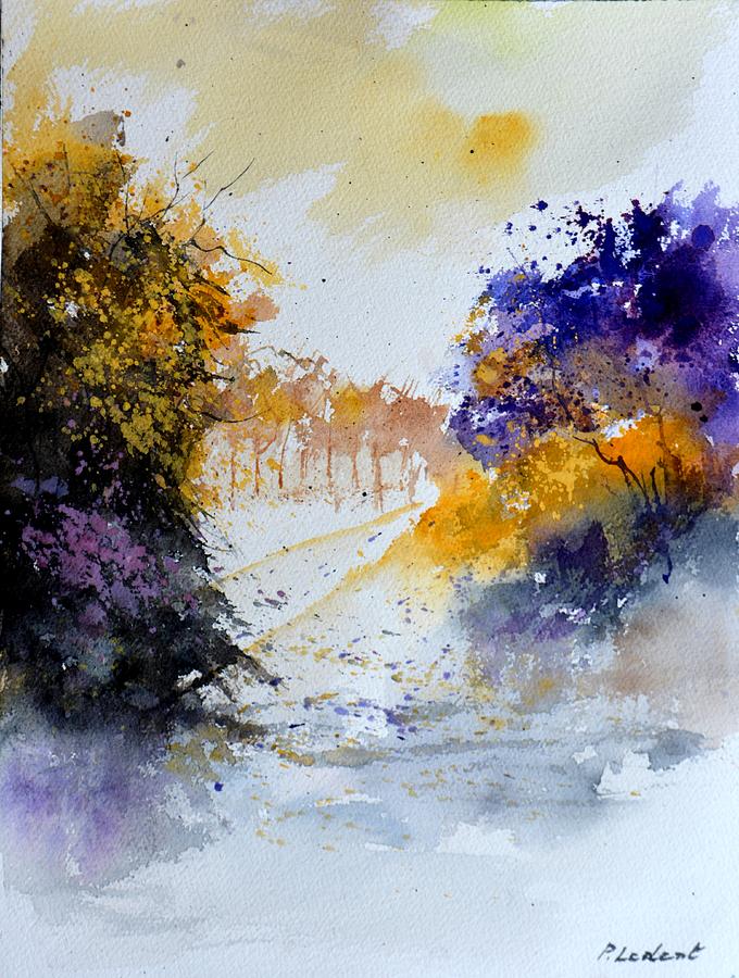 Watercolor 183010 Painting by Pol Ledent