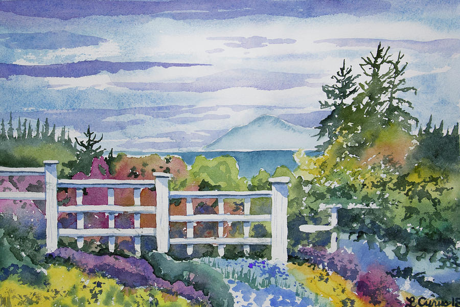 Watercolor - Port Angeles Spring Painting by Cascade Colors