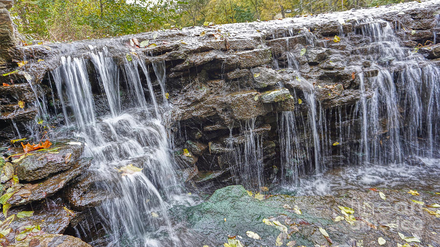 Waterfall @ Sharon Woods Photograph by Jeremy Lankford