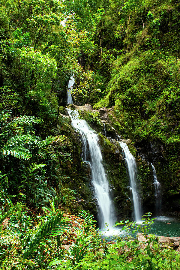 Waterfall Photograph - Waterfall 2a by Robert Michaud Waterfall Photograph - Waterfall 2a by Robert Michaud