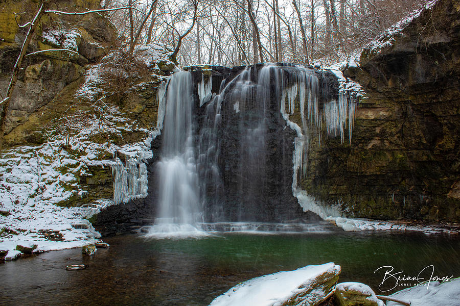 Waterfall 4 Photograph by Brian Jones