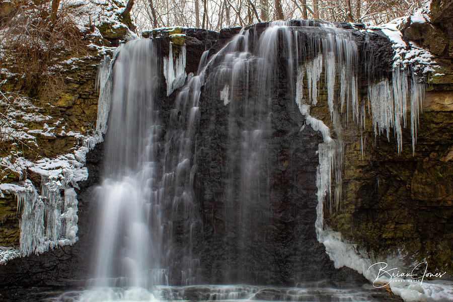 Waterfall 5 Photograph by Brian Jones