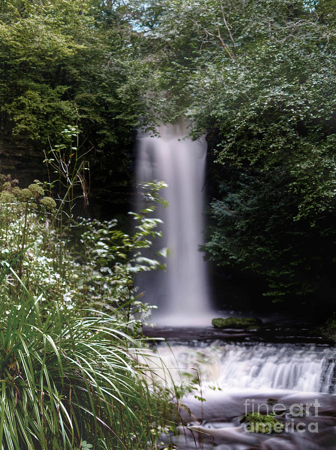 Waterfall Flow Glencar Photograph by Lidija Ivanek - SiLa