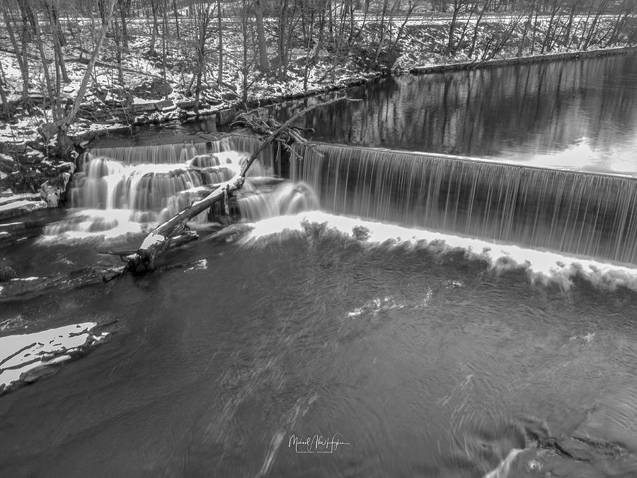 Waterfall for the Ages  Photograph by Veterans Aerial Media LLC