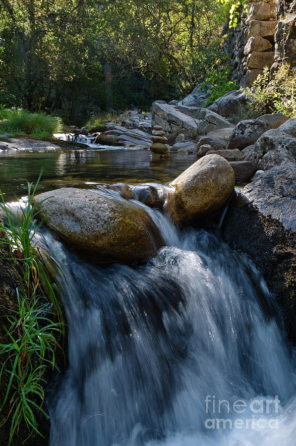Waterfall in rio da Gralheira by Angelo DeVal Waterfall in rio da Gralheira by Angelo DeVal