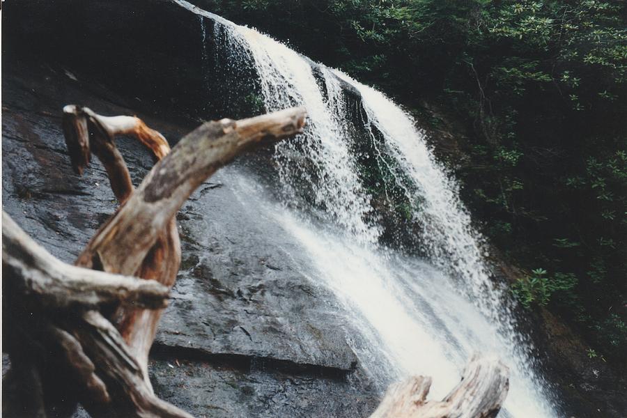 Waterfall in the Smokies Photograph by Lois Tomaszewski