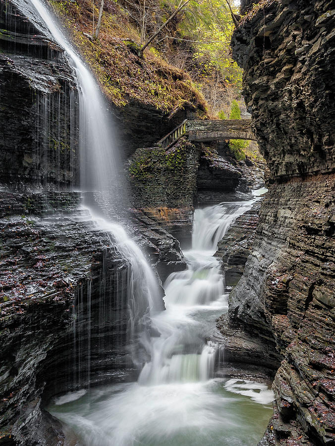Waterfall Photograph by Michael Orso