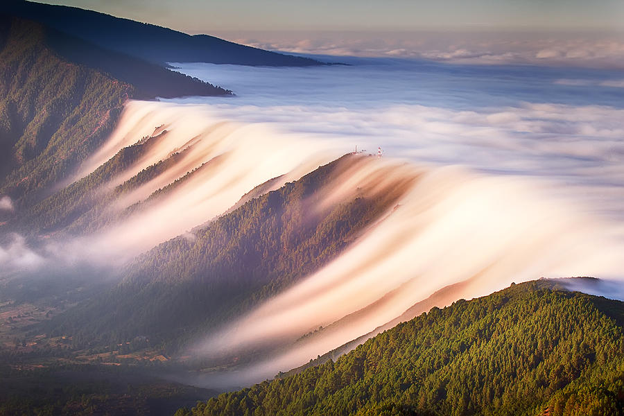 Waterfall Of Clouds Photograph by Dominic Dhncke