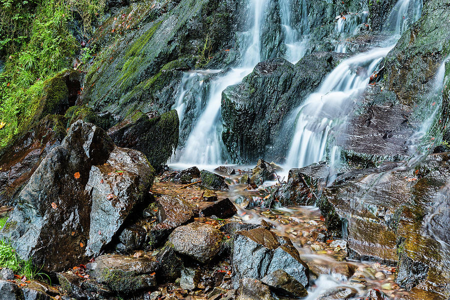 Waterfall of the Andlau - 4 - Vosges - France Photograph by Paul MAURICE