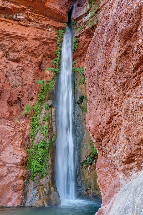 Waterfall On Deer Creek Photograph by Jeff Foott
