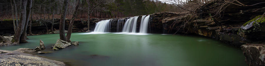 Waterfall Panorama Photograph by Tammy Chesney