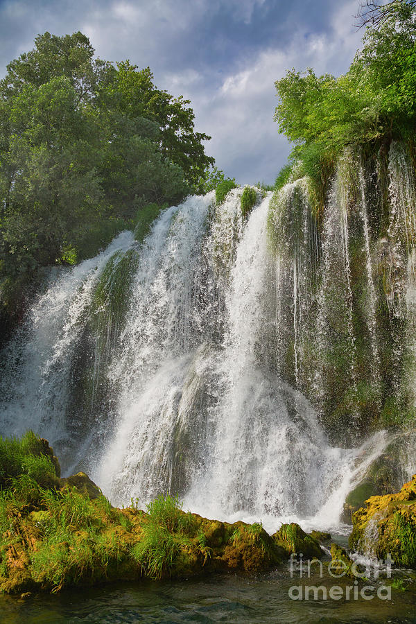 Waterfall Photo Photograph by European School