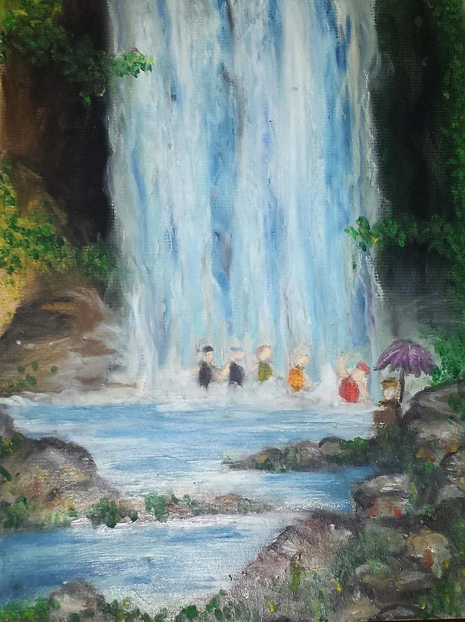 Cool Kids Waterfall Drawing Images | Barnes Family